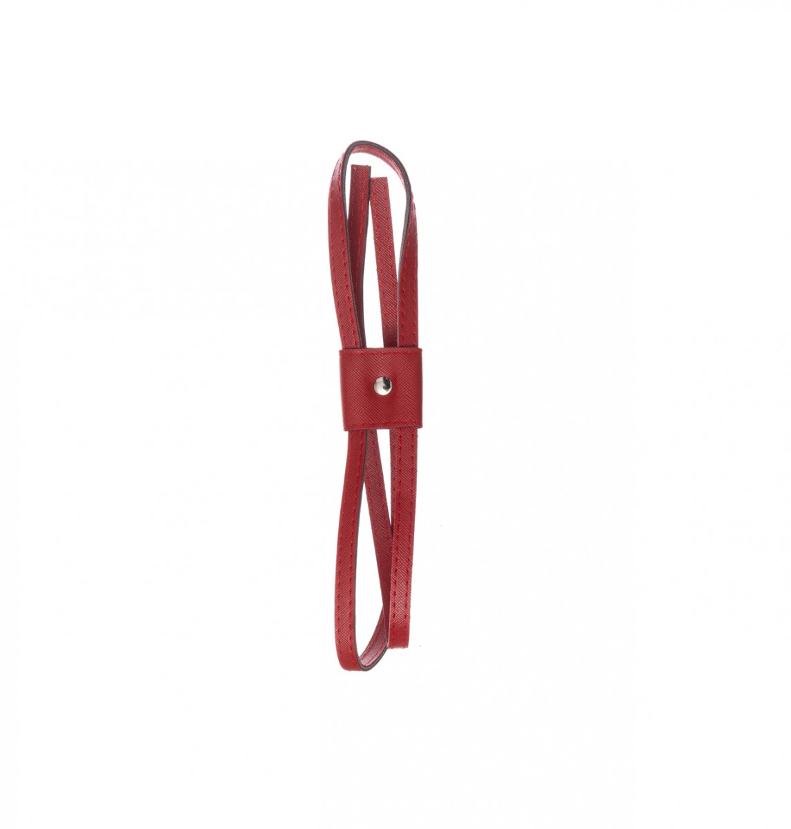 Затяжка для рюкзака 99 см, цвет Красный, фурнитура серебро, ТрК 84008