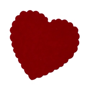 Дырокол фигурный (компостер) Сердце, 2,5 см, Scrap Berrys HCP 110.009