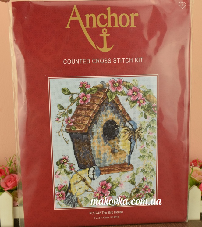PCE742 Домик для птиц (The Bird House) ANCHOR набор для вышивания