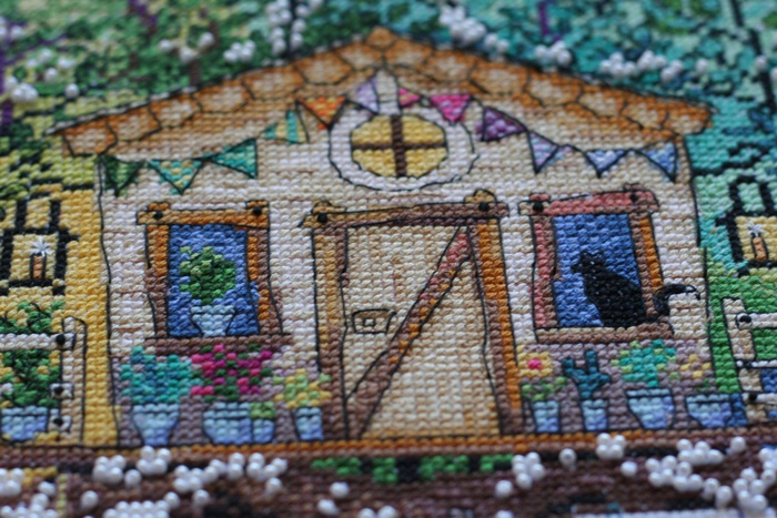 АН-061 Кошкин дом Абрис Арт набор для вышивания крестом