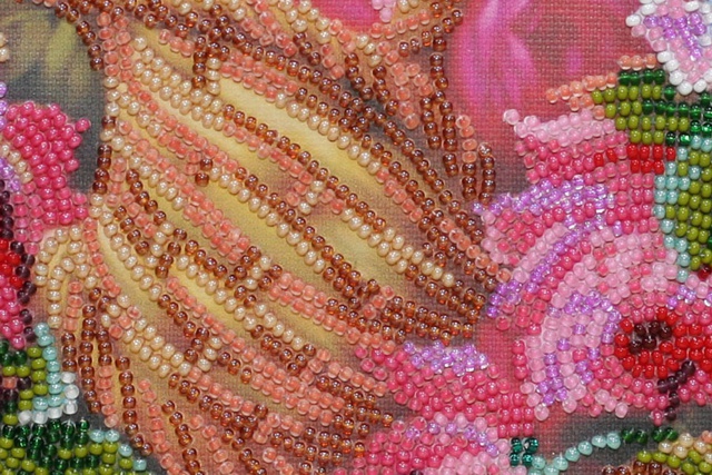 Вышивка бисером Розовая нежность AB-441 Абрис Арт