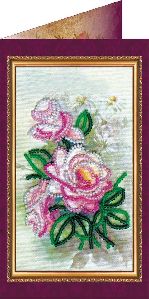 Набор для вышивания открытки С юбилеем-1, АО-096, Абрис Арт