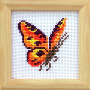 Бабочка №907 Чарівниця набор для вышивания крестом