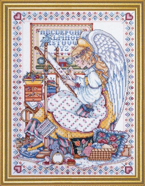 Ангелочек, схема для вышивания крестом, арт. ЛГ Лидия Горбикова | Купить онлайн на internat-mednogorsk.ru