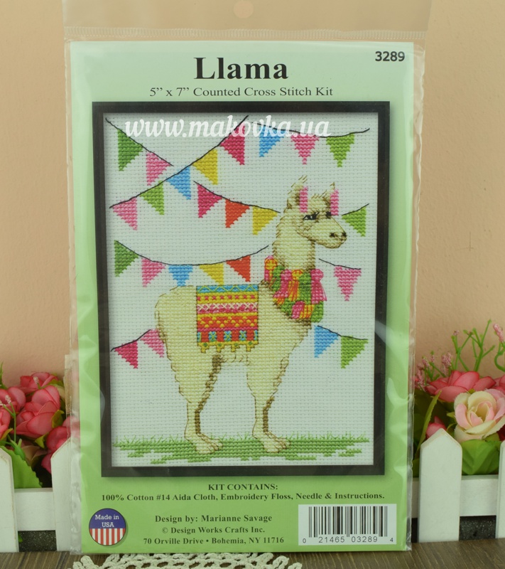 dw3289 Llama Лама Design Works набор для вышивания