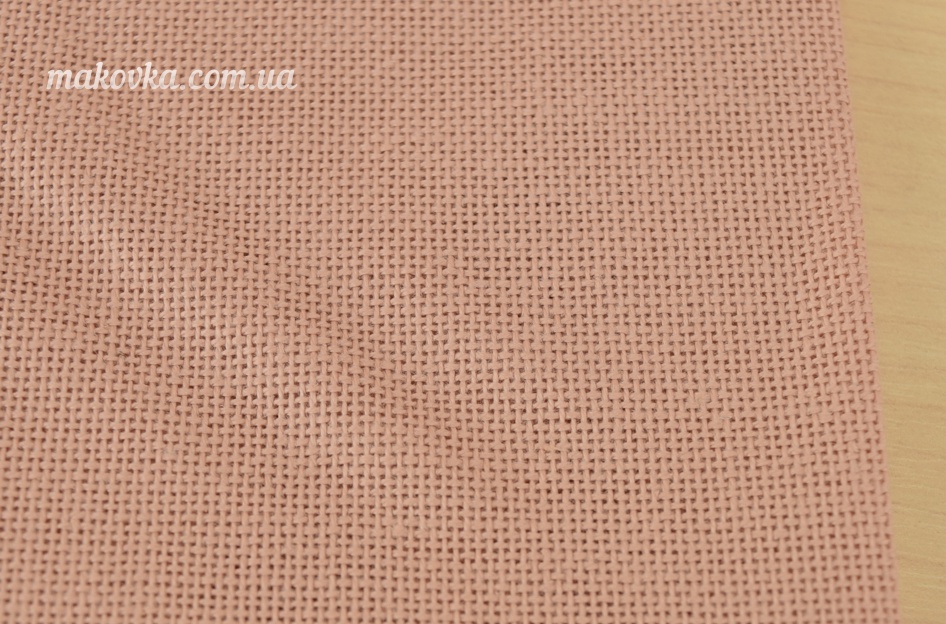 Ткань для вышивания 40х50см ПОРОШКОВЫЙ РОЗОВЫЙ Evenweave 25, 100% ХБ Ankor MEZ NK11007-4050