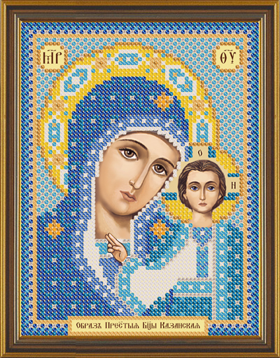Рисунок на ткани Богородица Казанская, БИС 5002, Нова Слобода