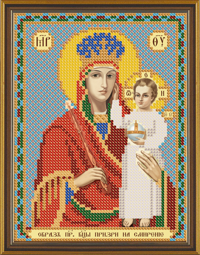 Рисунок на ткани Богородица Призри на смирение, БИС 5027, Нова Слобода