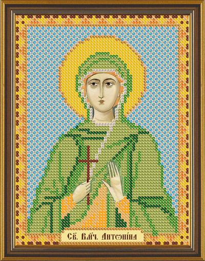 Рисунок на ткани Св. Мц. Антонина, БИС 5106, Нова Слобода