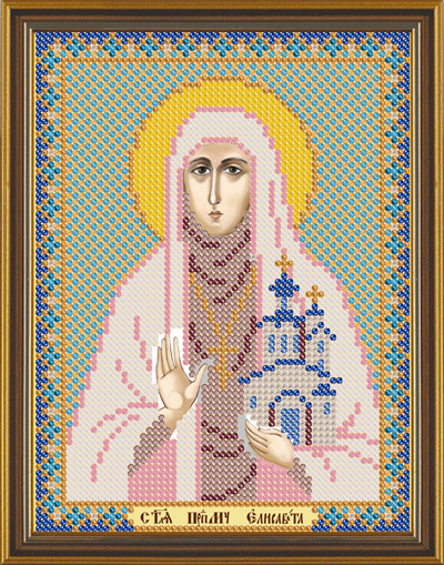 Рисунок на ткани Св. Прмц. Елизавета, БИС 5120, Нова Слобода