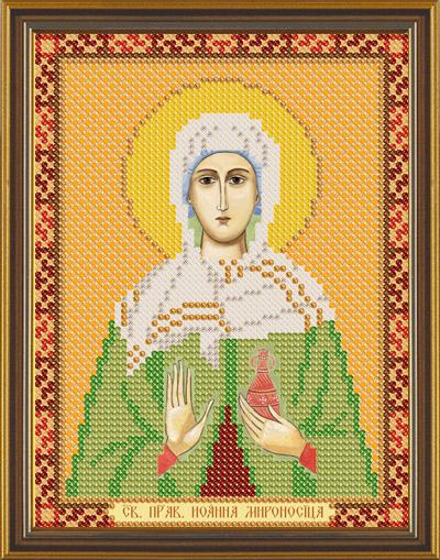 Рисунок на ткани Св. Прав. Иоанна (Яна,Жанна), БИС 5123, Нова Слобода