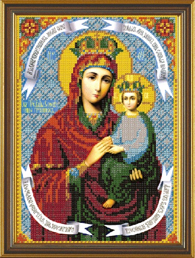Рисунок на ткани Богородица Споручница Грешных БИС 9031, Нова Слобода