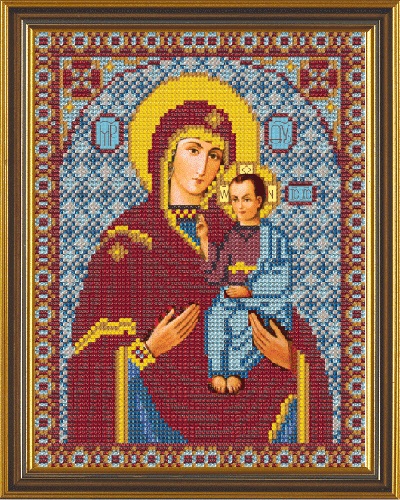 Рисунок на ткани Богородица Озерянская, БИС 9050, Нова Слобода