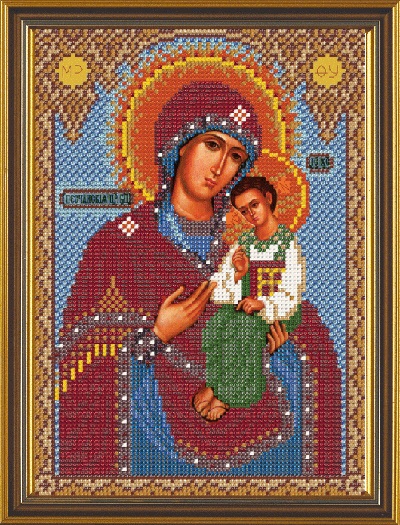 Рисунок на ткани Богородица Песчанская, БИС 9054, Нова Слобода