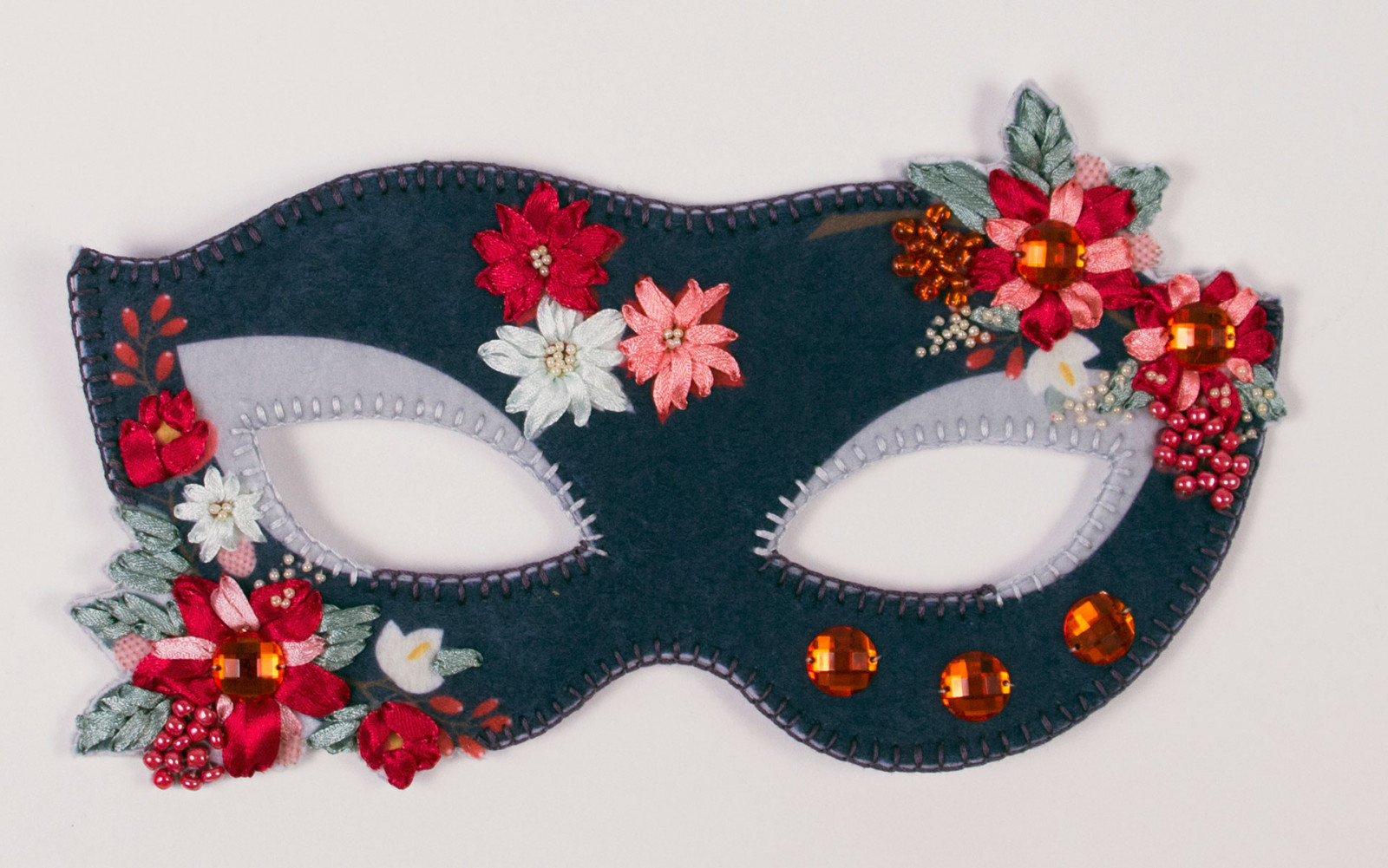 Как связать карнавальную маску крючком - 5 мастер-классов: