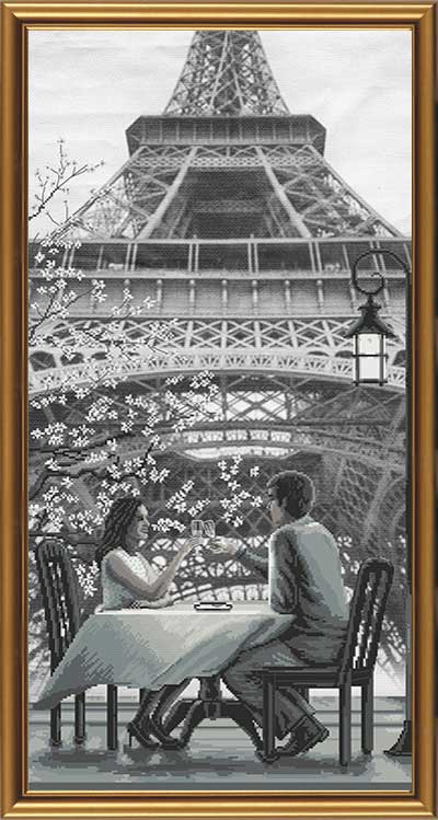 Набор для вышивания Париж-город любви. Молодость, АС6009, Нова Слобода