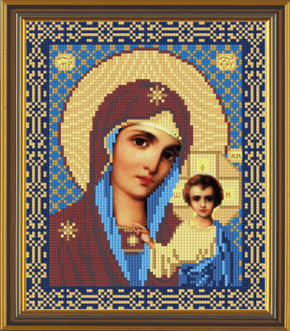 ДС 9015 Пресвятая Богородица Казанская Нова Слобода набор для вышивания