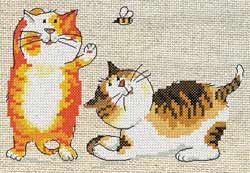 жу-жу коты 0-29 набор для вышивания крестом Алиса