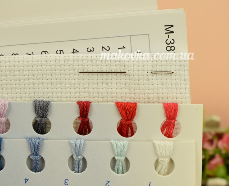 М-387 Мягкие игрушки, Чаривна мыть набор для вышивания нитками