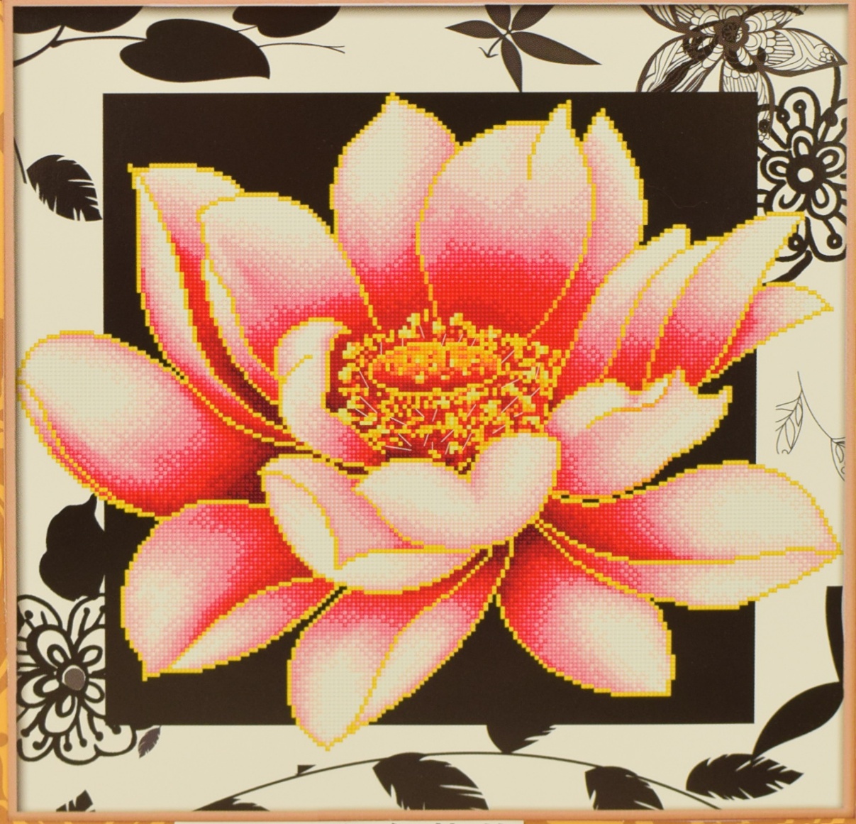 Набор для вышивания Цветок, 90236, Диамантовые ручки 