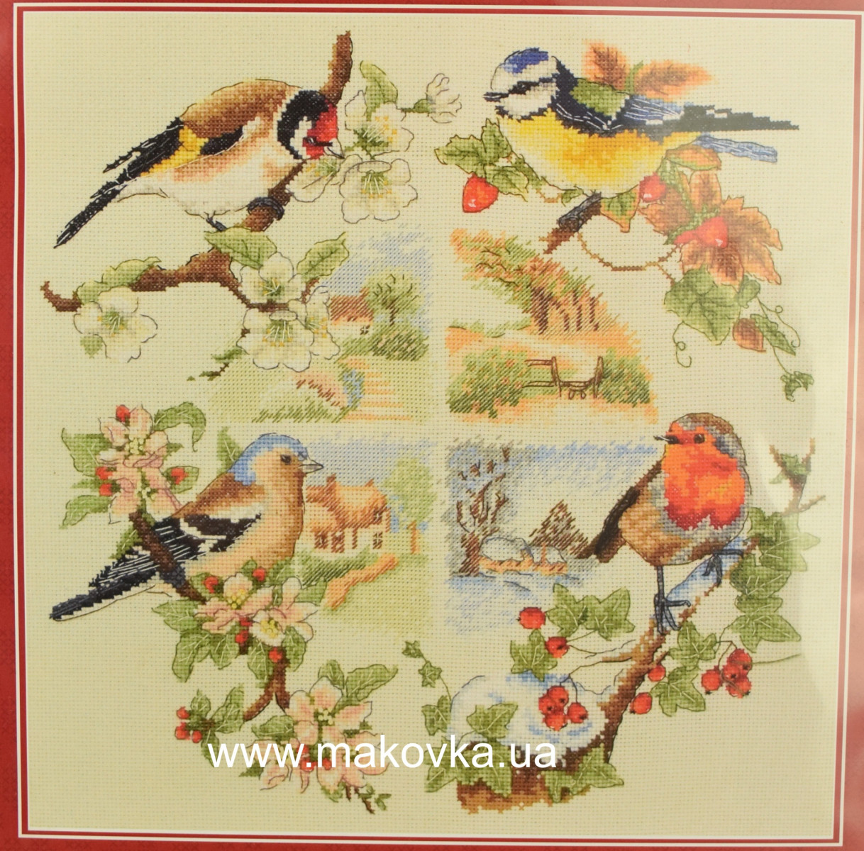 PCE880 Птицы всех сезонов (Birds And Seasons) ANCHOR