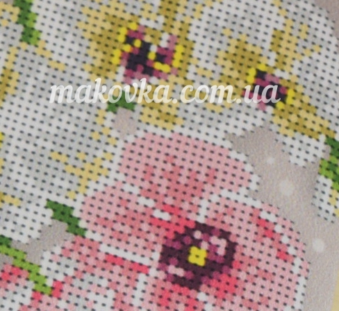 Набор для вышивания с чешским бисером ТН-0803 Цветочный этюд, ВДВ