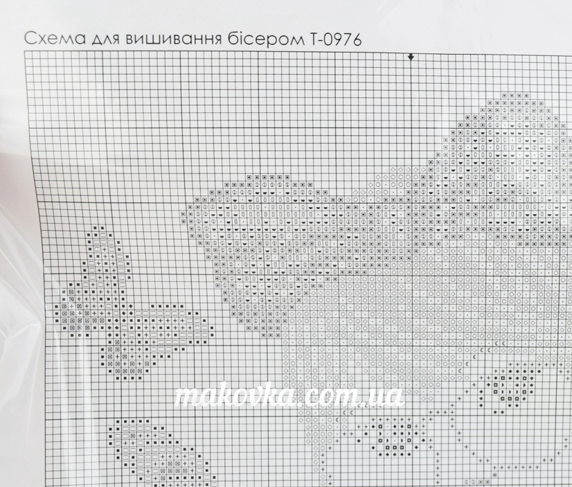Схема (рисунок) на ткани Маленькая мечтательница Т-0976, ВДВ
