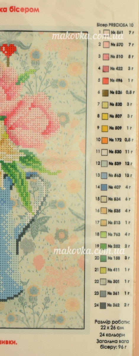 Схема (рисунок) на ткани Утро в саду Т-1146 ВДВ